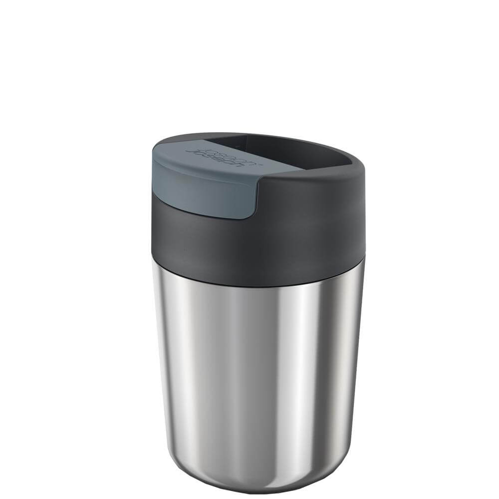 Joseph Joseph Sipp™ Steel Travel Mug with Hygienic Lid 340ml